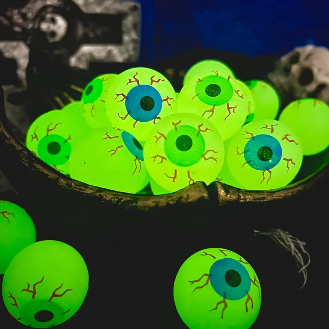 Glow in the Dark Eyeballs