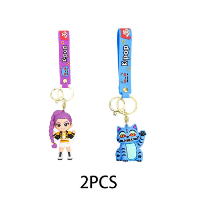 K-POP Demon Hunters Keychains