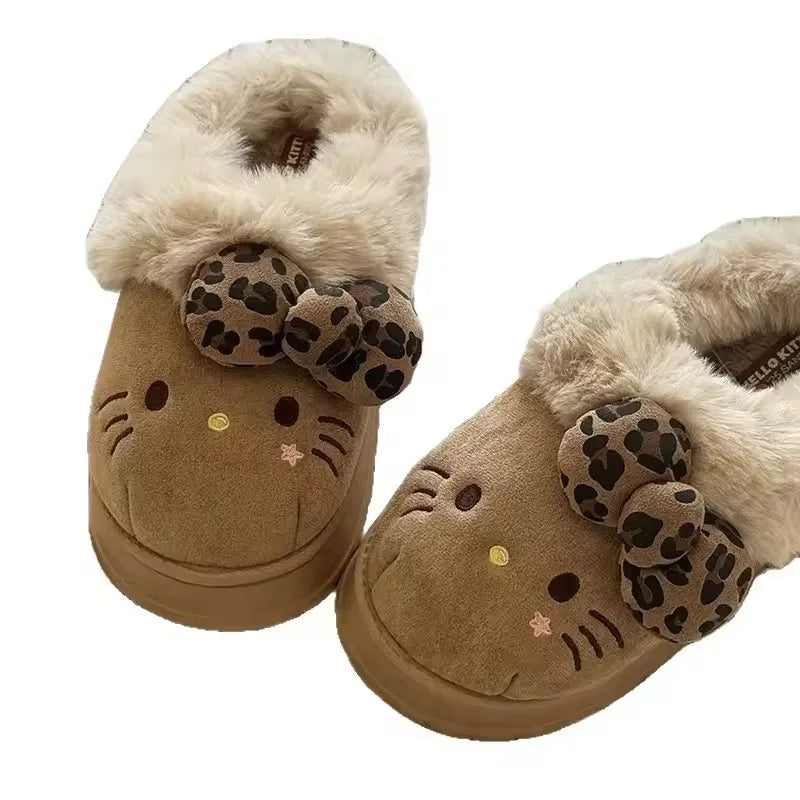 Winter Home Slippers of Hello Kitty