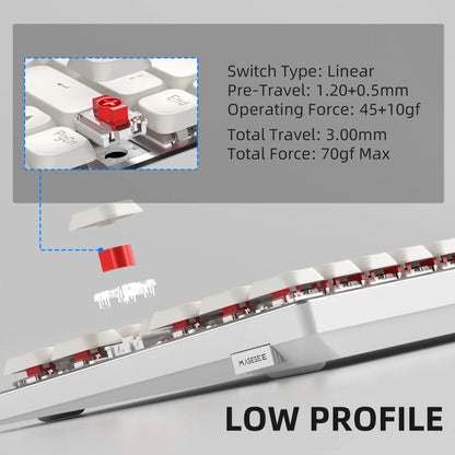 MageGee Moon84 Wireless Mechanical Keyboard