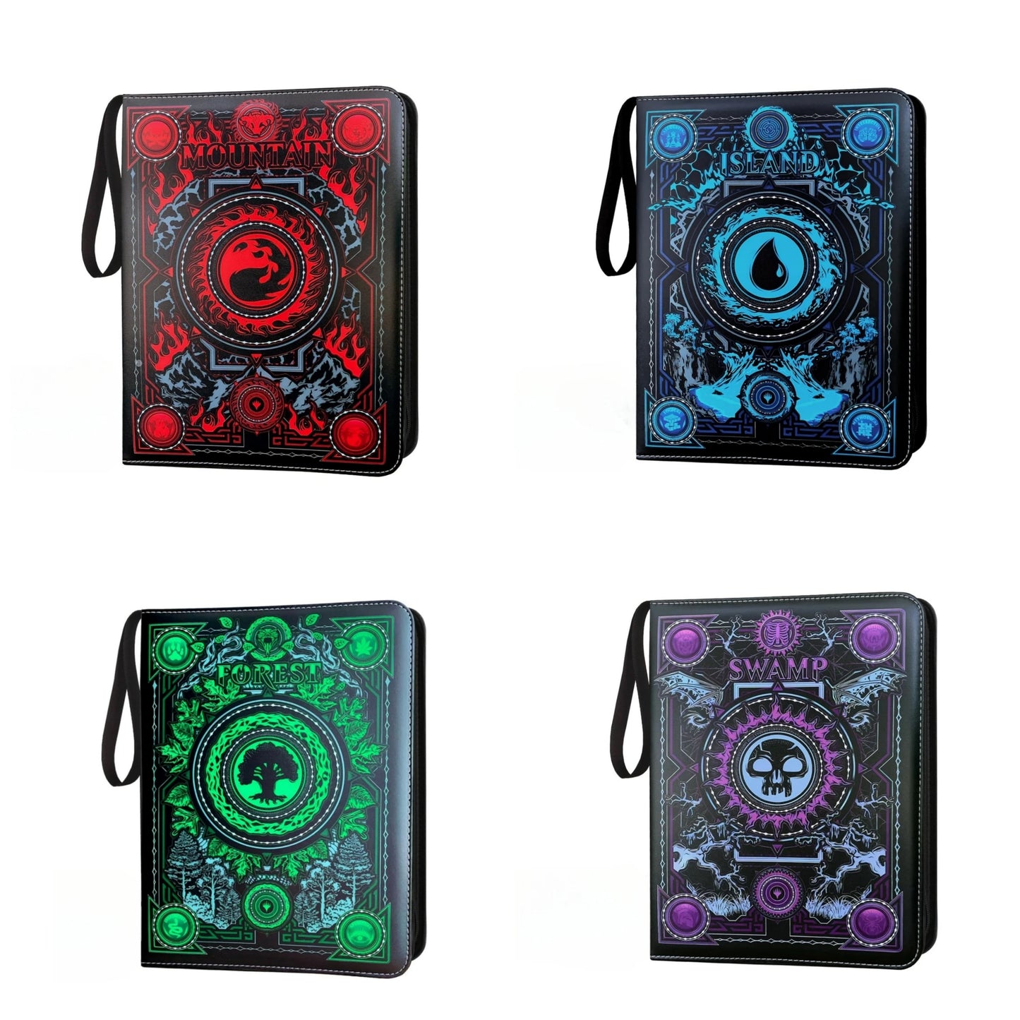 Card Collection Book (900 Card Capacity) Inspired by Magic The Gathering