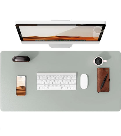 Large Colourful PU Leather Office Desk Mat