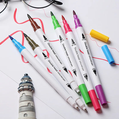Arty Double-Head Washable Colour Marker Sets