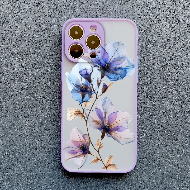 Floral Ink Wash Phone Case (for iPhone)