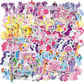 66pcs Decorative Stickers of My Little Pony