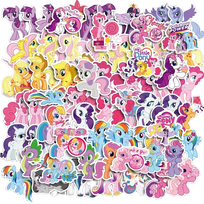 66pcs Decorative Stickers of My Little Pony