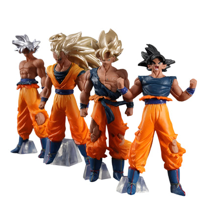 4 Piece Figurine Set of Dragonball-Z Characters