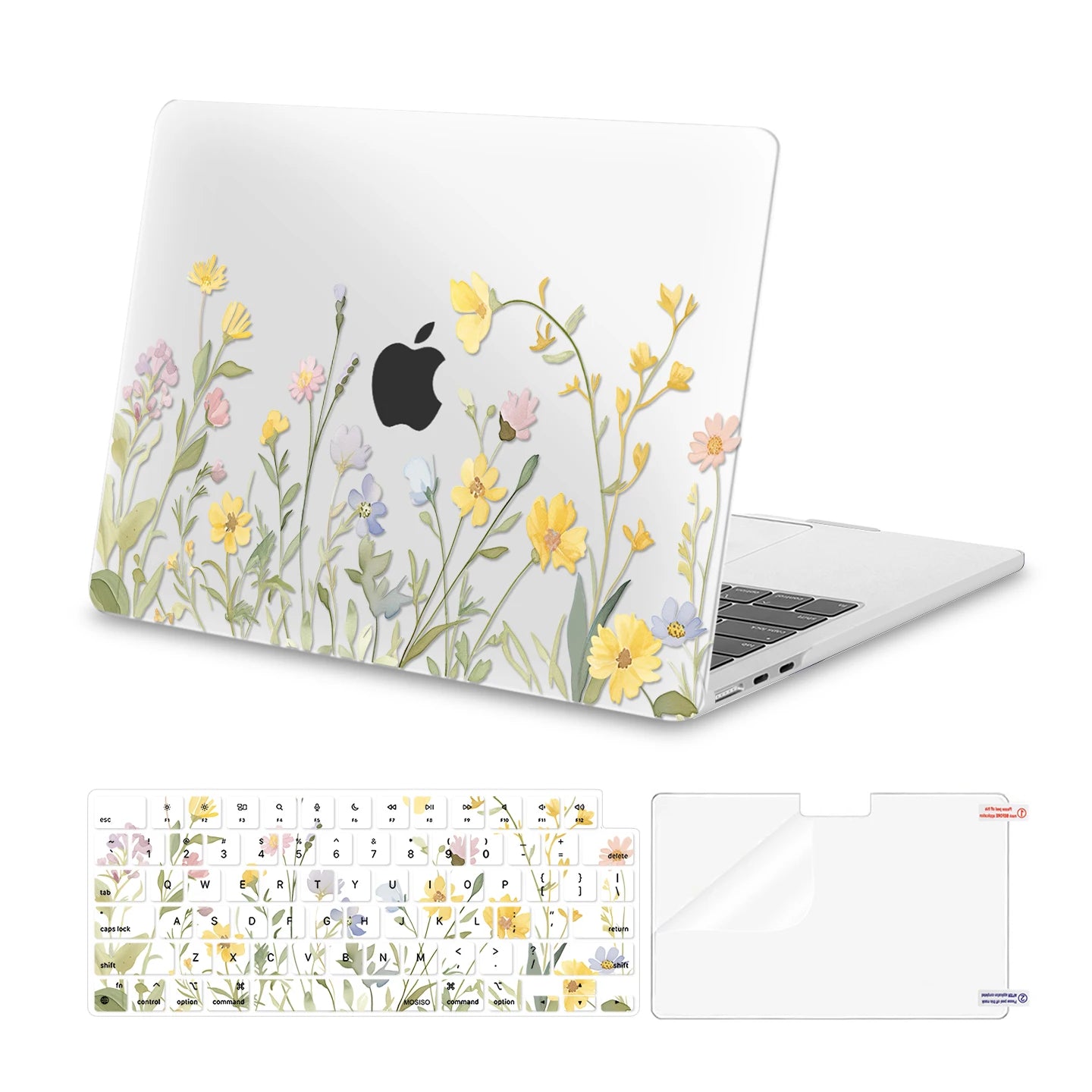 Colourful Hardshell Protective Laptop Case (for Macbook)