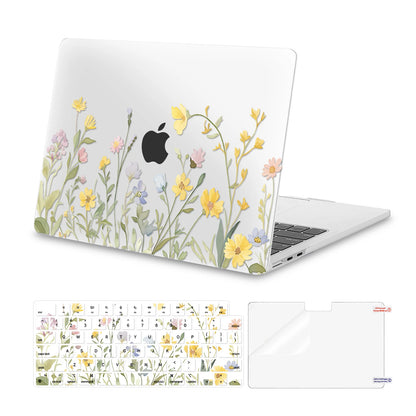 Colourful Hardshell Protective Laptop Case (for Macbook)