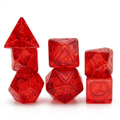 Magic Stone Resin Dice Set – Polyhedral RPG Dice