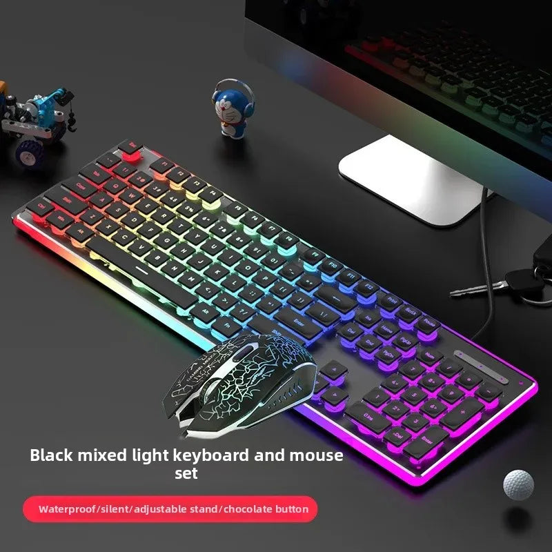 Ultra-Thin Silent Wired Mechanical Keyboard