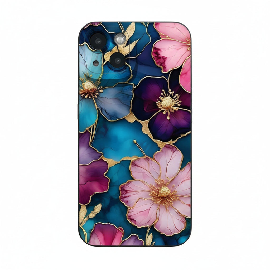 Luxurious Flowers TPU Phone Case (for iPhone)