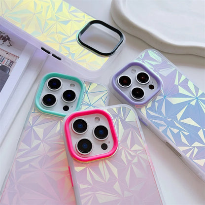 Colourful Laser Diamond iPhone Case