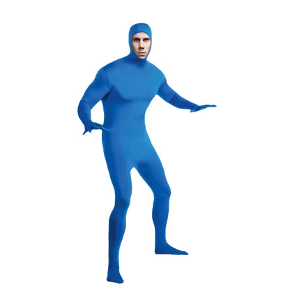 Colourful Adult Zentai Costume Bodysuit