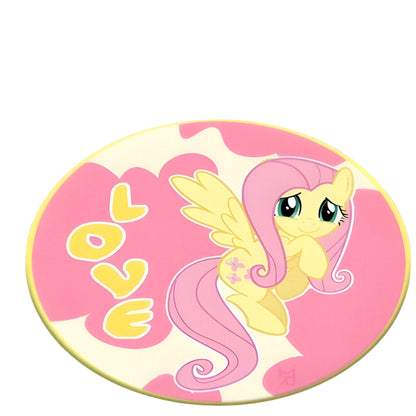 Kids Round Room Rug with My Little Pony Print