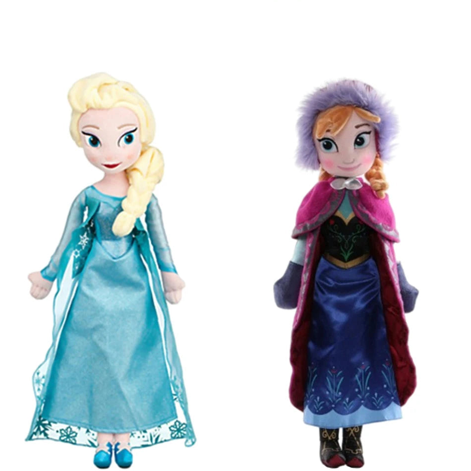 Plush Toys 30-50cm of Frozen Anna Elsa Olaf