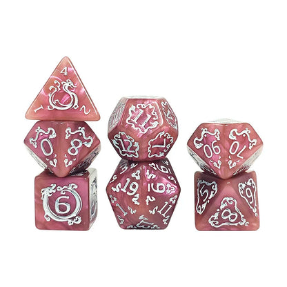 7 Piece DND Dice Set - Medieval Dragons