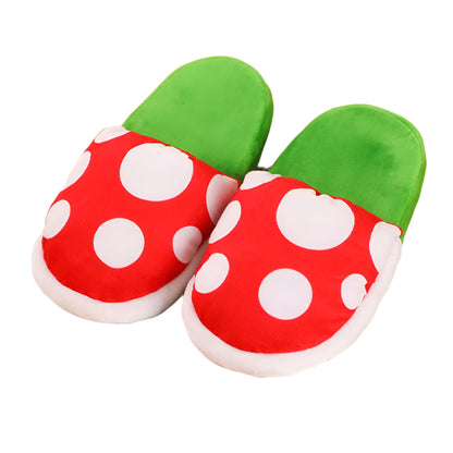 Adult Novelty Slippers of Super Mario Piranha Plant