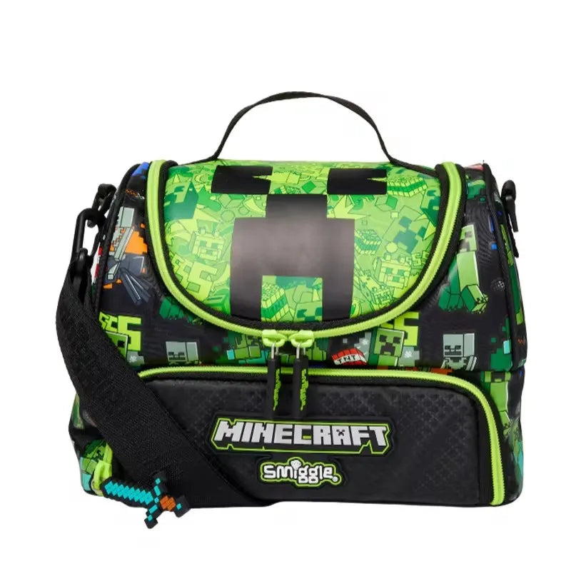 Smiggle Minecraft Insulated Kids Lunch Bag