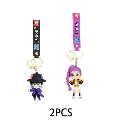 K-POP Demon Hunters Keychains
