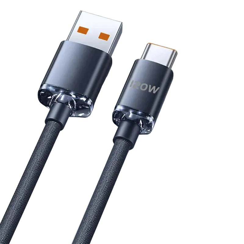 NNBILI 120W USB-A to USB-C Charging Cable