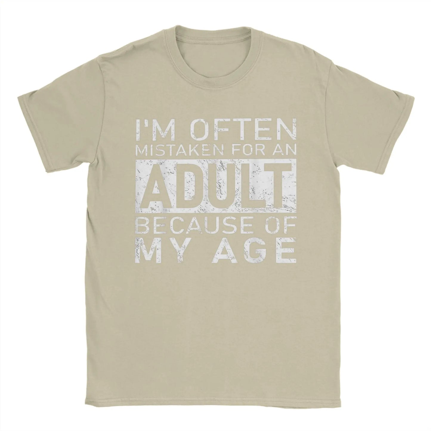 Mistaken for an Adult Mens Graphic Tee