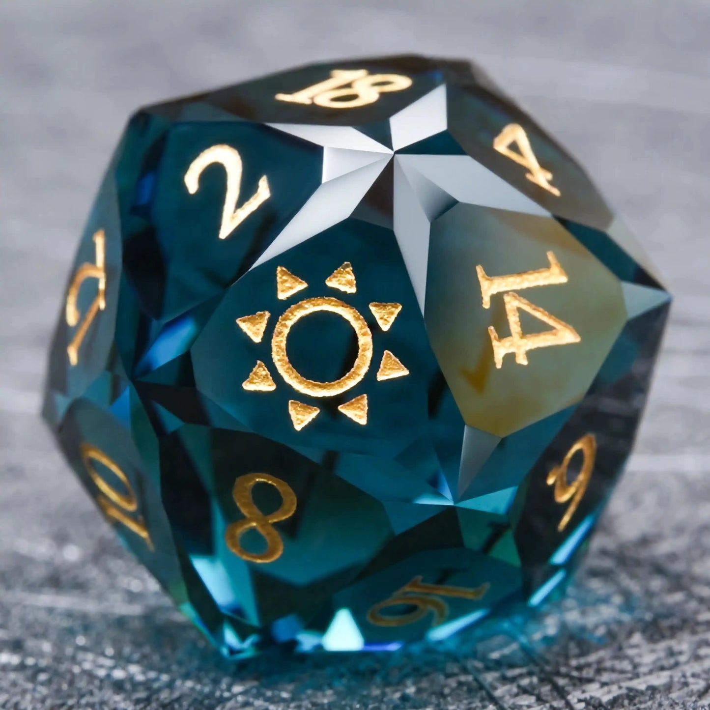 Dark Magic 7 Piece DND Dice Set