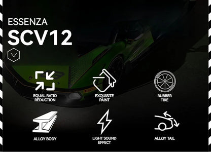 Battery-operated Model Car 1:24 of Lamborghini Essenza SCV12