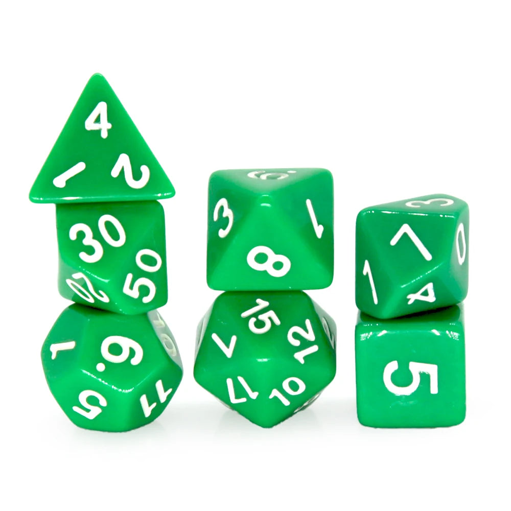 Colourful Resin Dice Set – 26 Designs for D&D and RPGs