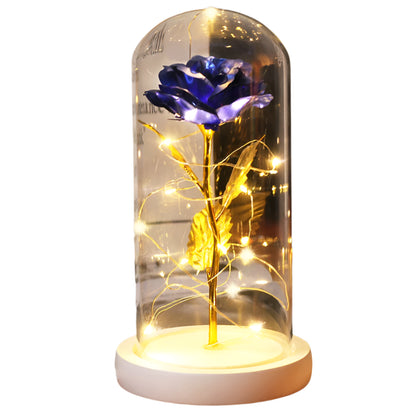 Beauty and the Beast Enchanted Rose Dome Light