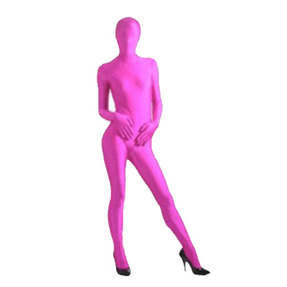 Colourful Adult Zentai Costume Bodysuit