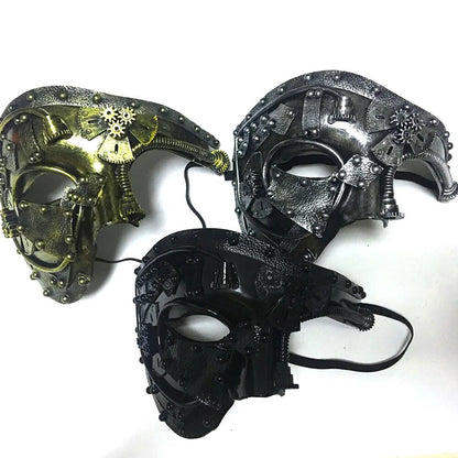 Steampunk Phantom Costume Mask