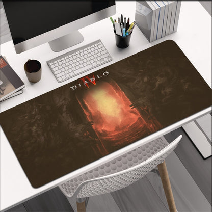 Anti-slip Computer Desk Mat of Diablo