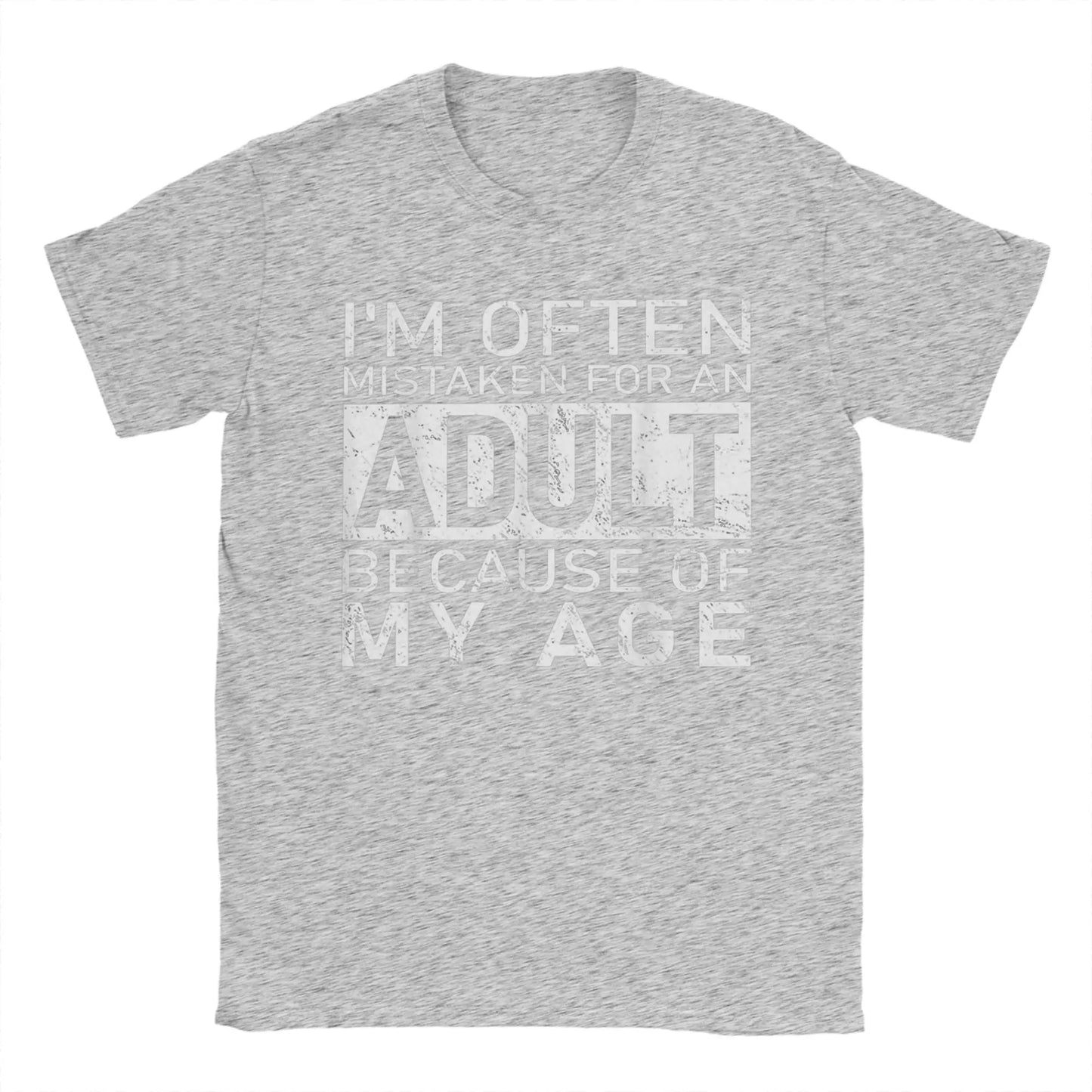 Mistaken for an Adult Mens Graphic Tee