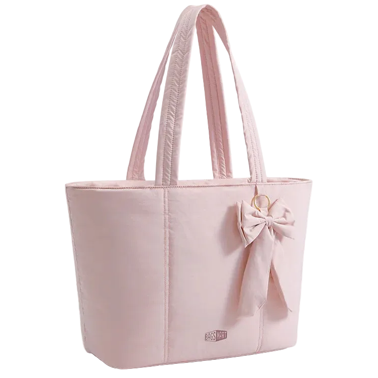 BAGSMART Office Tote Bag with Bow