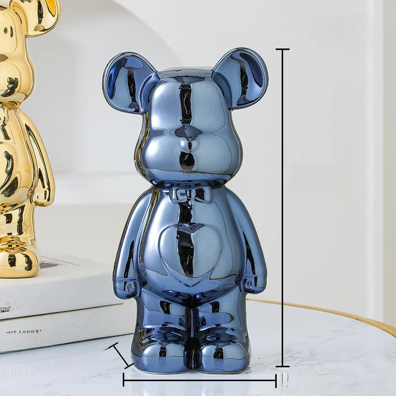 Shiny Bear Home Décor Figurine 17/27cm