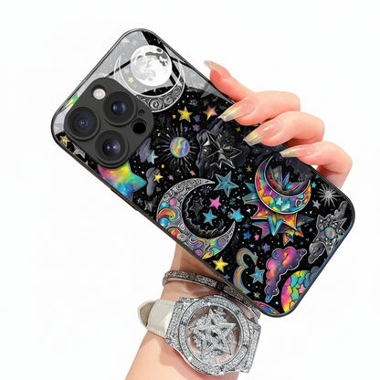 Stars And Moon Gloss Phone Case (for iPhone)