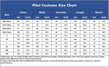 Kids & Adults Costume of Pilot Inspired by Goose from Top Gun