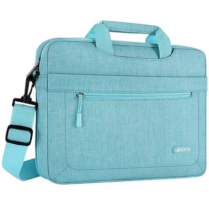 Mosiso Solid Colour Office Laptop Shoulder Bag
