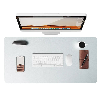 Large Colourful PU Leather Office Desk Mat