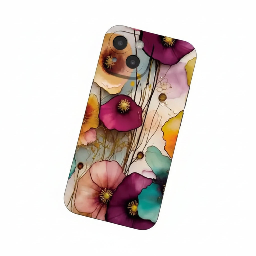 Luxurious Flowers TPU Phone Case (for iPhone)