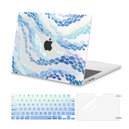 Colourful Hardshell Protective Laptop Case (for Macbook)