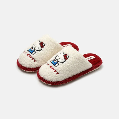 Winter Home Slippers of Hello Kitty