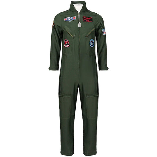 Kids & Adults Costume of Pilot Inspired by Goose from Top Gun
