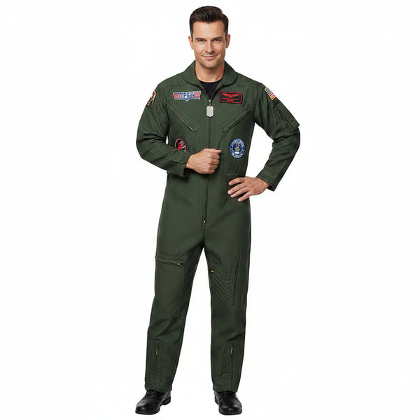 Kids & Adults Costume of Pilot Inspired by Goose from Top Gun