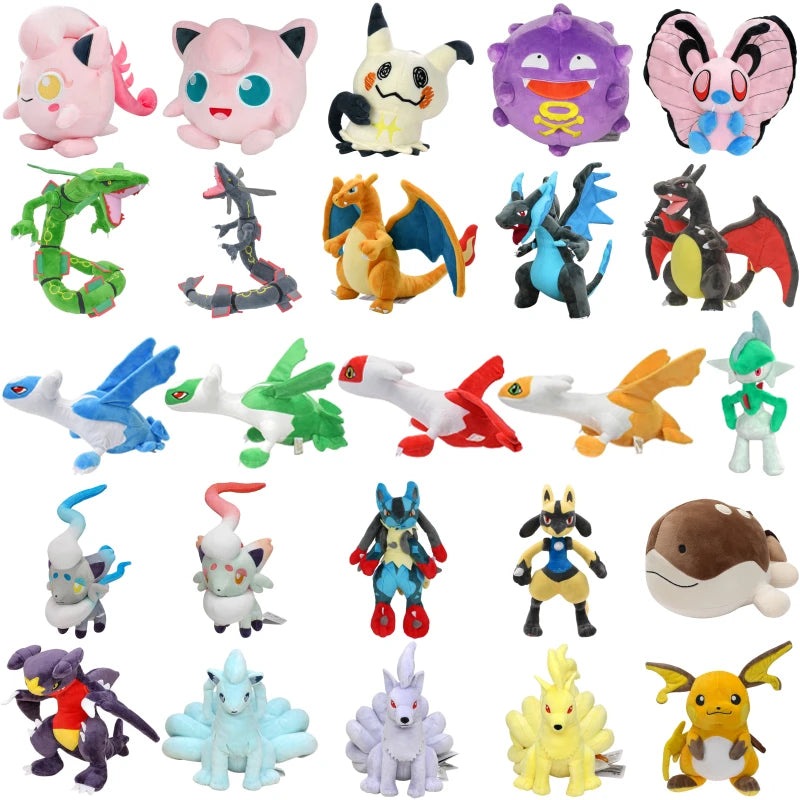 Plush Toys 15-35cm of Pokémon Rare & Shiny