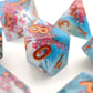 Floral Resin DND Dice Set