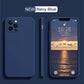 Luxury Liquid Silicone Shockproof iPhone Case - iPhone 12 Models