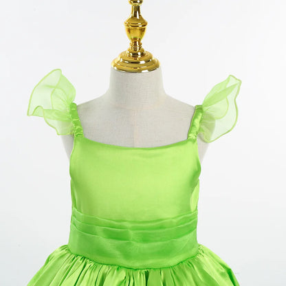 Kids Costume of Green Fairy Princess like Tinkerbell