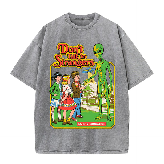 Don't Talk to Strangers Women's Graphic Tee